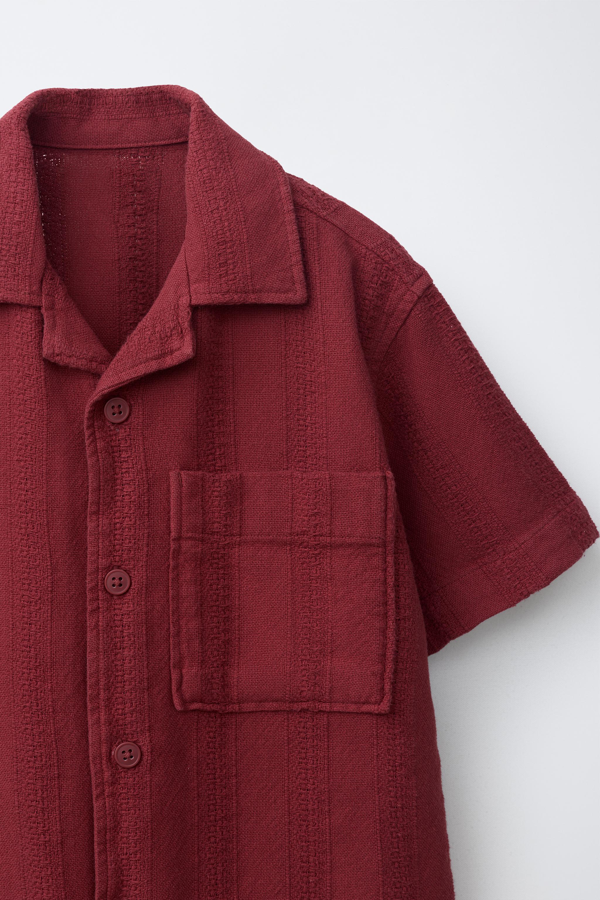 TEXTURED RUSTIC SHIRT
